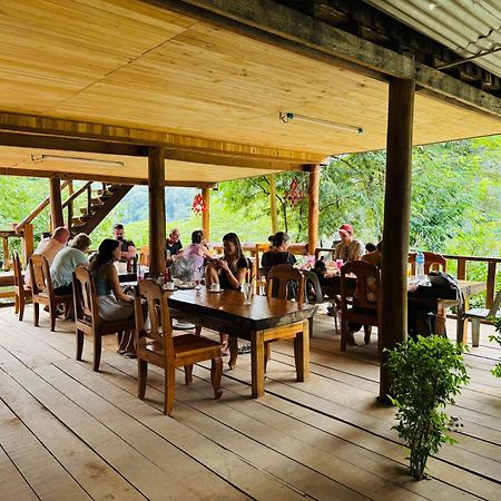 Bed and Breakfast Nong Khiaw Ing Ing Mountain View Exteriér fotografie