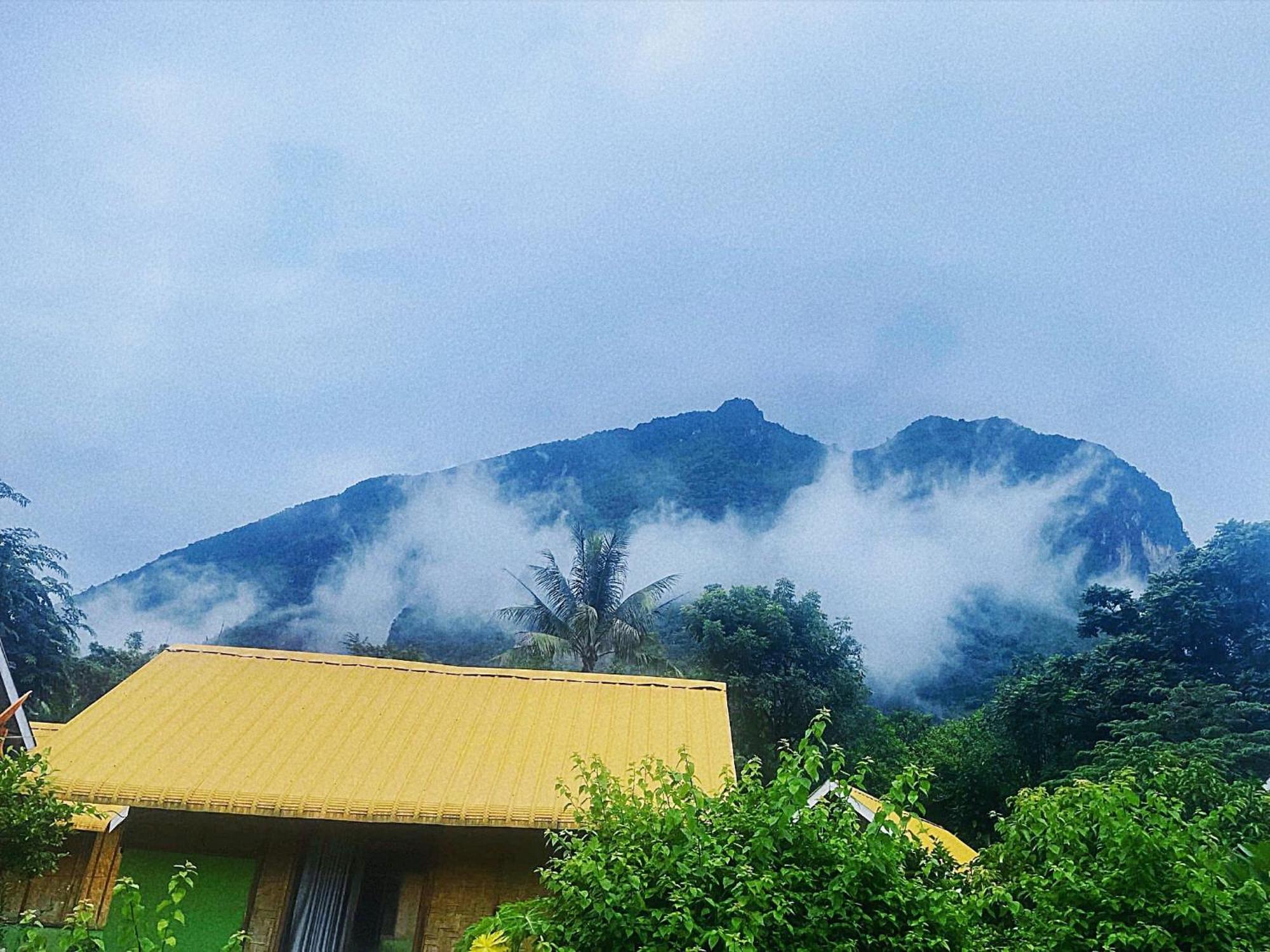 Bed and Breakfast Nong Khiaw Ing Ing Mountain View Exteriér fotografie
