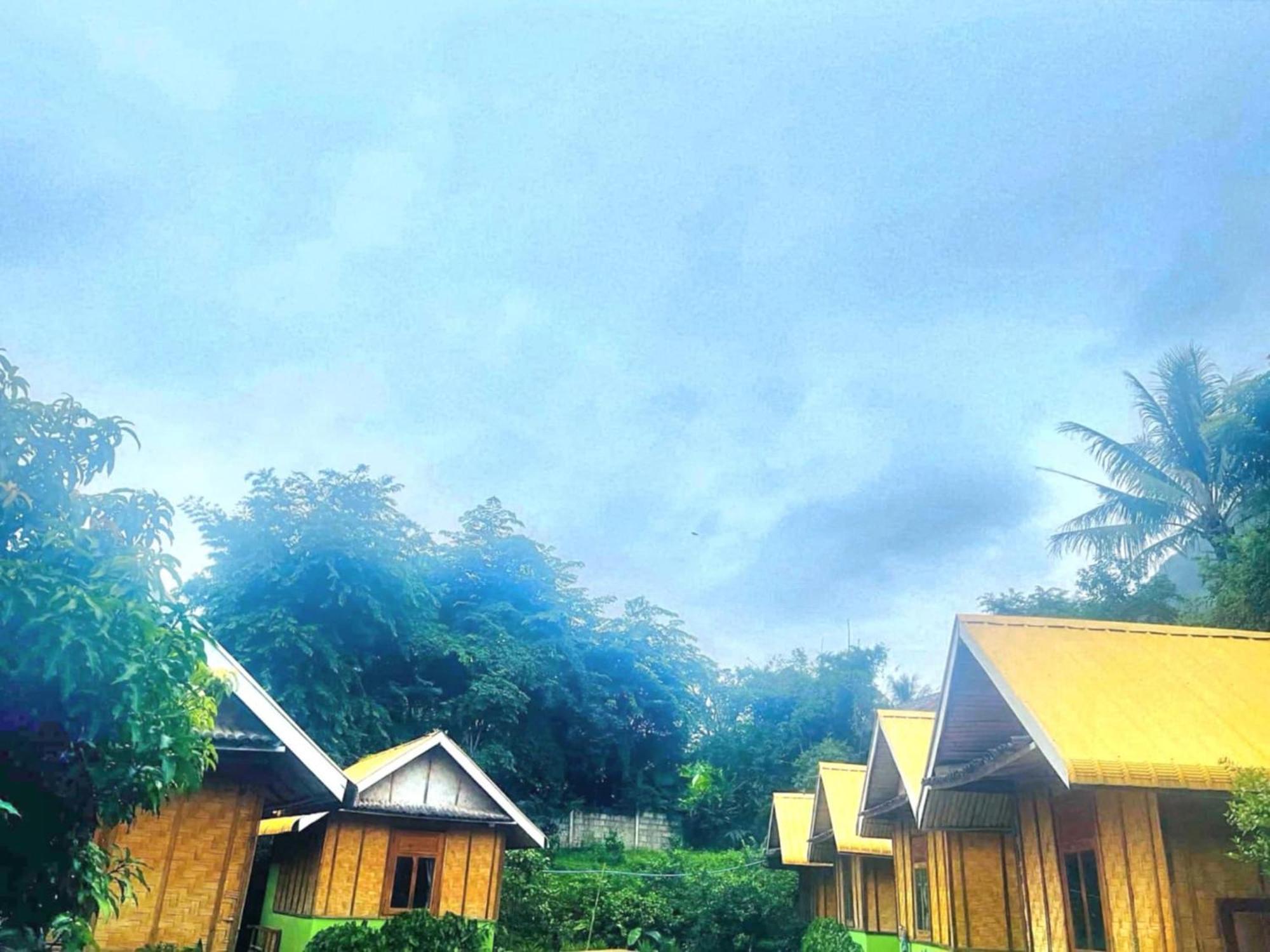 Bed and Breakfast Nong Khiaw Ing Ing Mountain View Exteriér fotografie