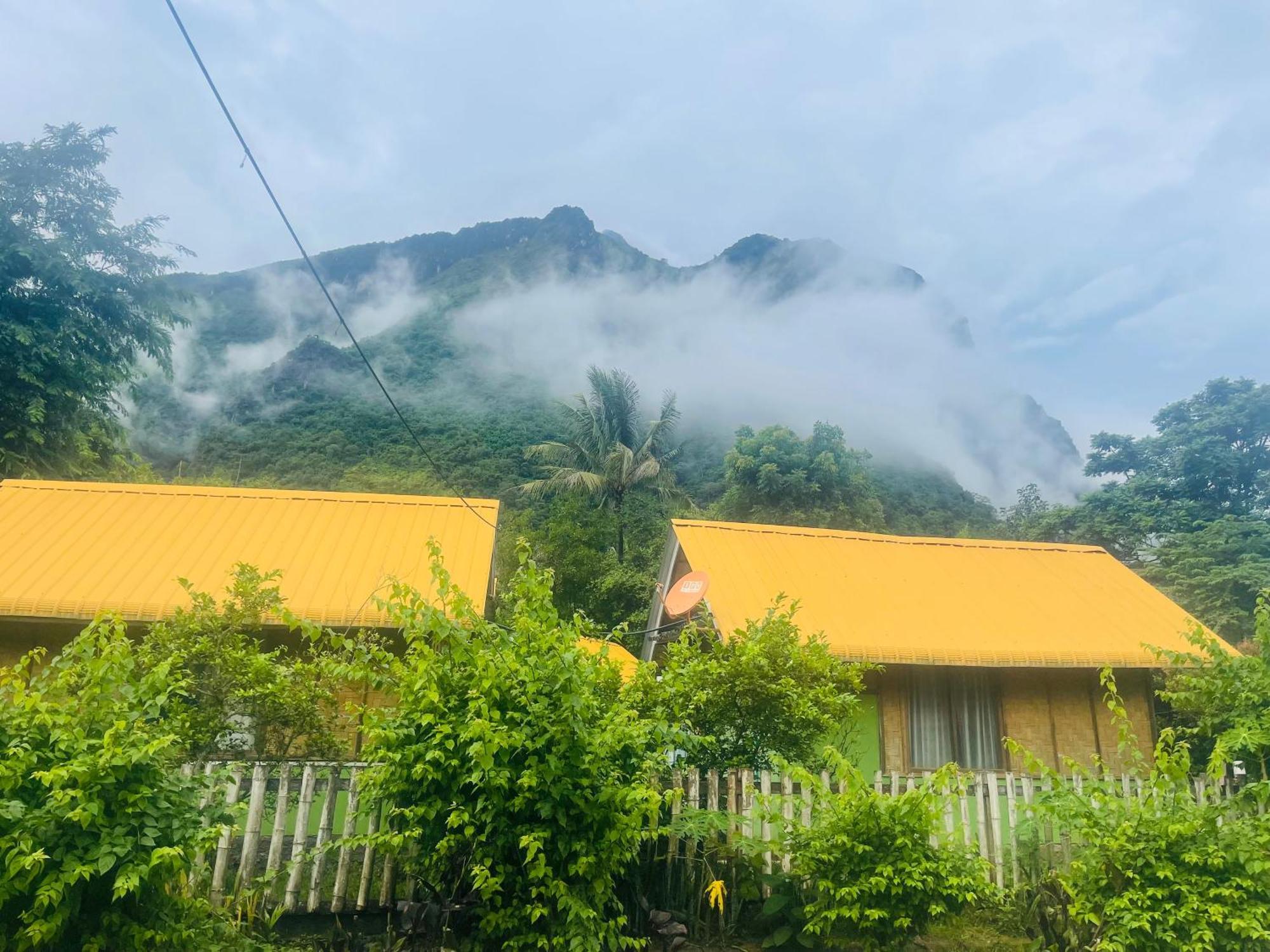 Bed and Breakfast Nong Khiaw Ing Ing Mountain View Exteriér fotografie