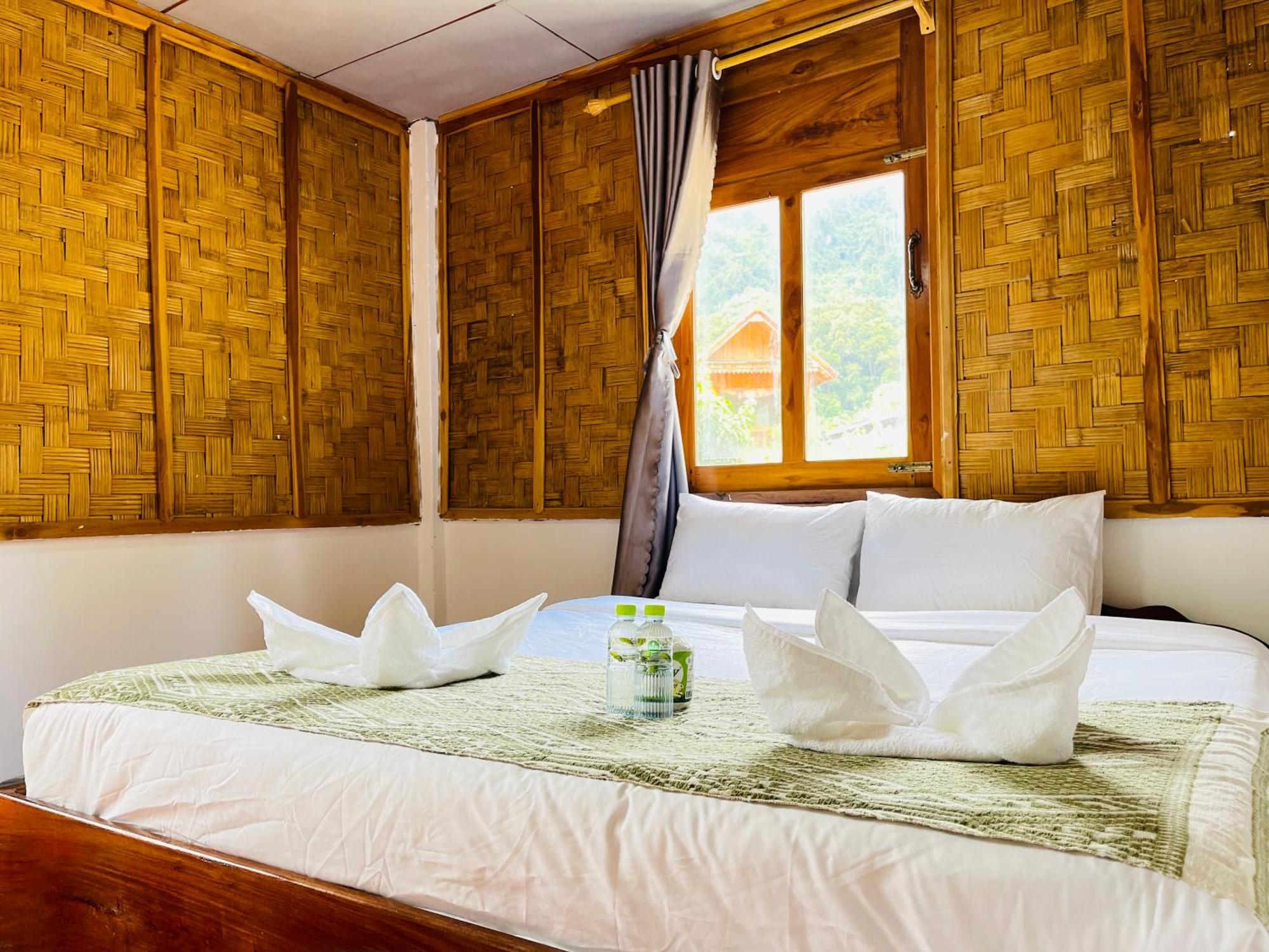 Bed and Breakfast Nong Khiaw Ing Ing Mountain View Exteriér fotografie