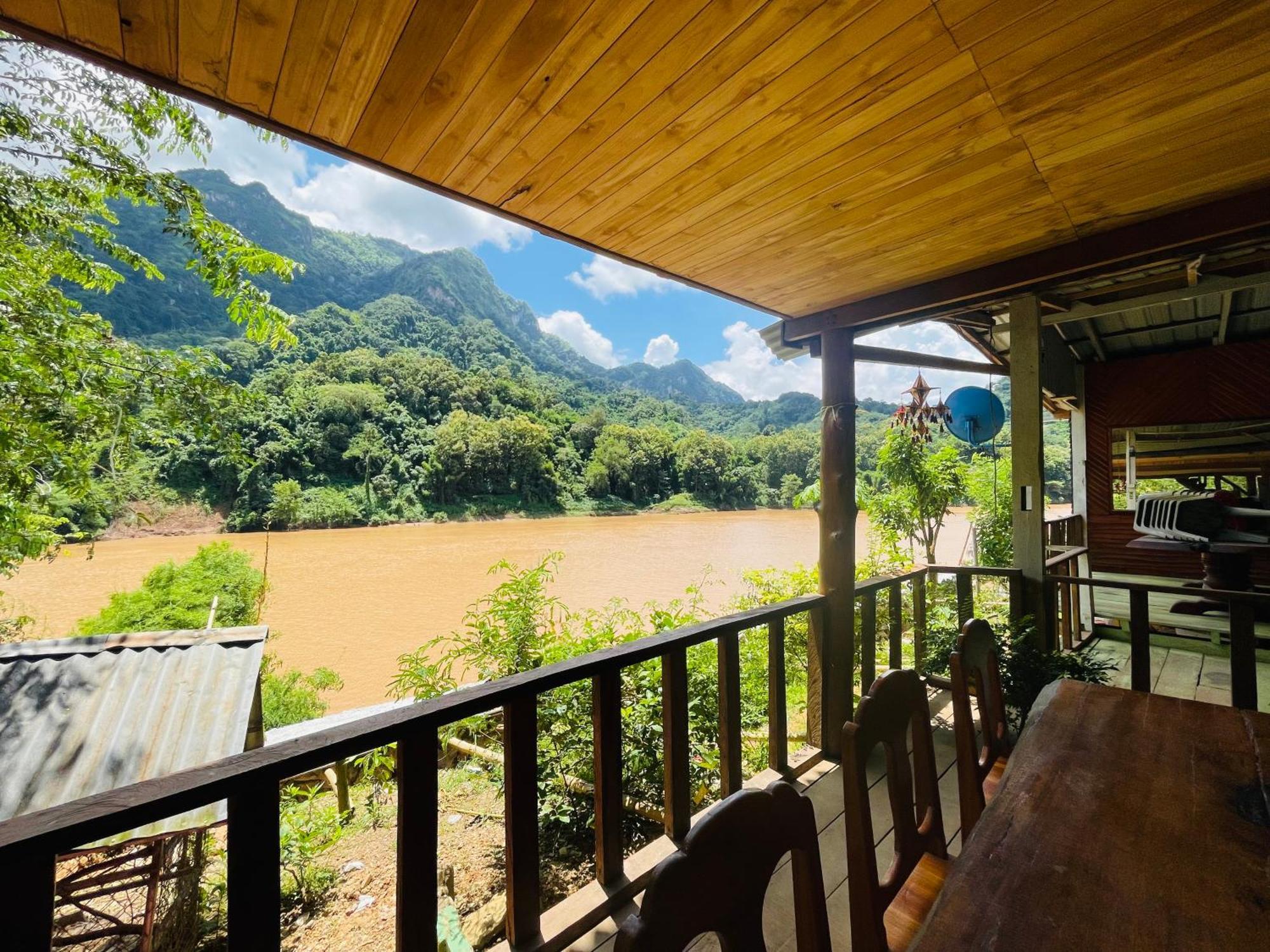 Bed and Breakfast Nong Khiaw Ing Ing Mountain View Exteriér fotografie