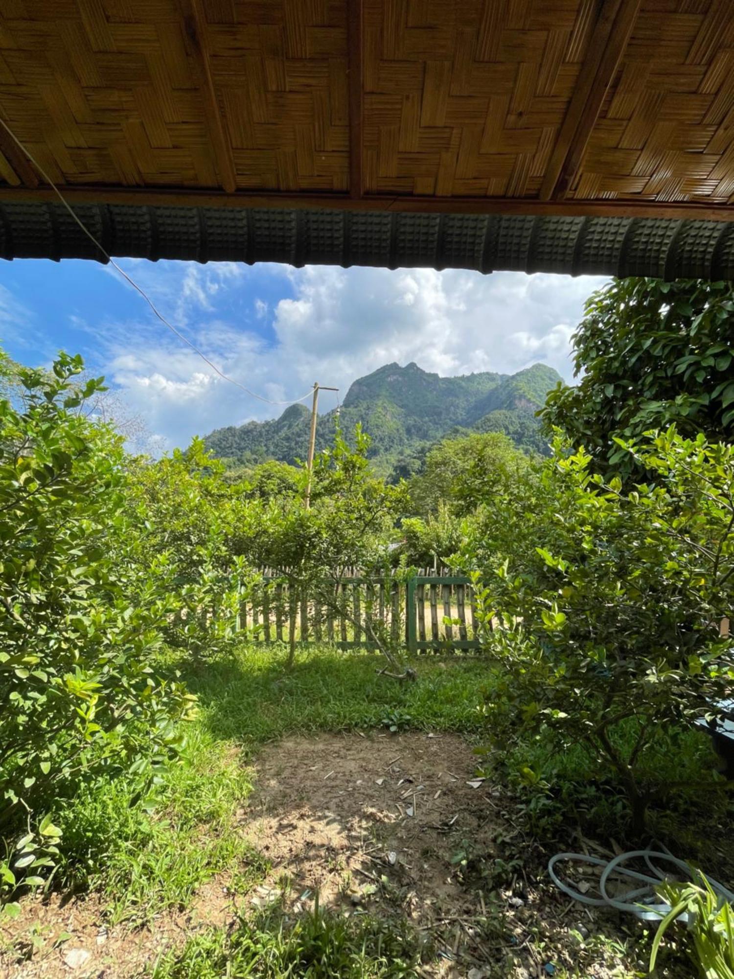 Bed and Breakfast Nong Khiaw Ing Ing Mountain View Exteriér fotografie