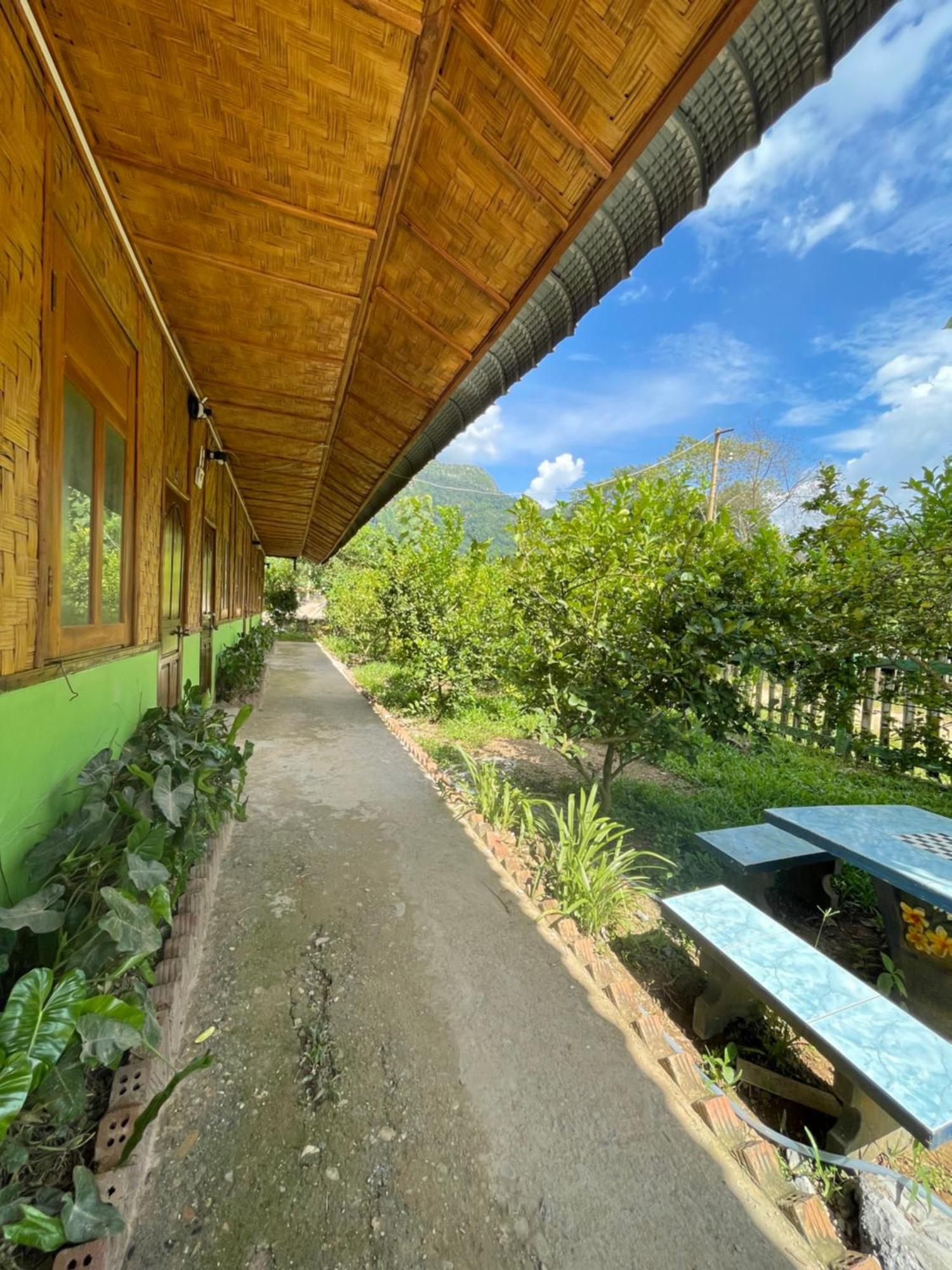 Bed and Breakfast Nong Khiaw Ing Ing Mountain View Exteriér fotografie