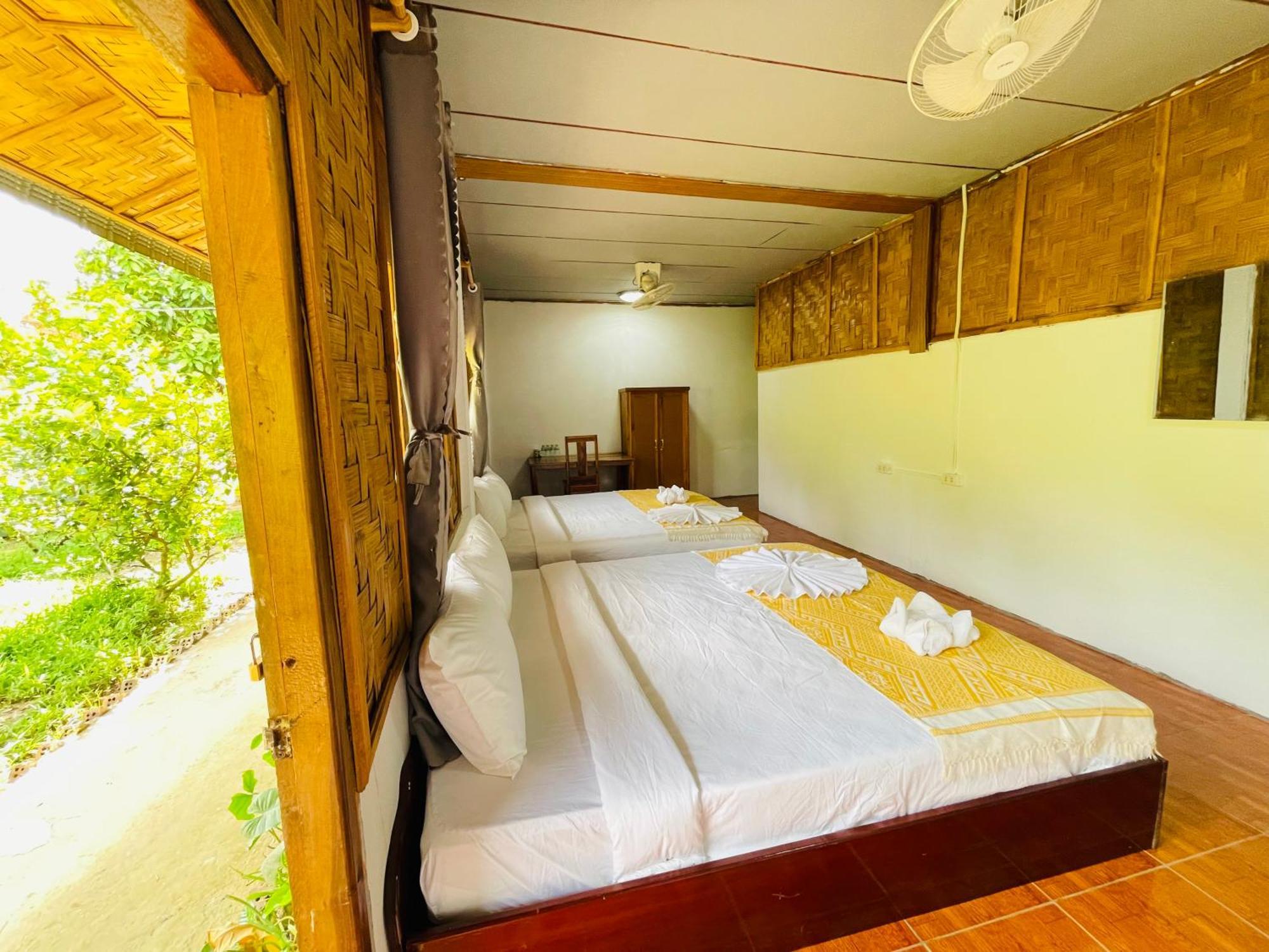 Bed and Breakfast Nong Khiaw Ing Ing Mountain View Exteriér fotografie